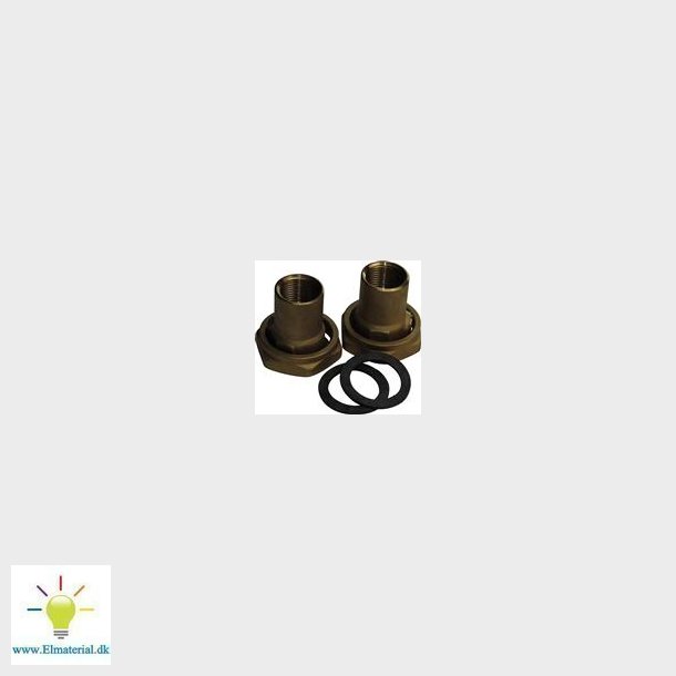 Unionsventilst 1" Mess. F.25