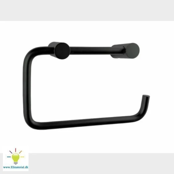 Mattsvart Toalettrullehllare