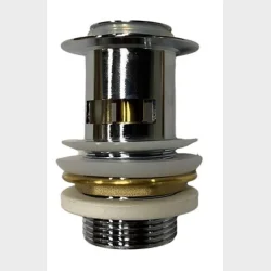 Bundventil 1 1/4" Push Up, Lille Prop