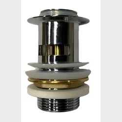 Bundventil 1 1/4" Push Up, Lille Prop