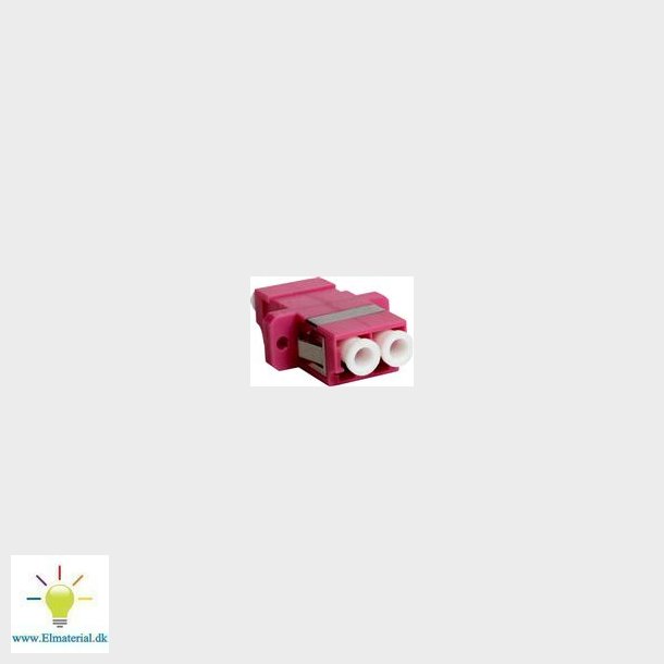 Adapter Lc Duplex Om4 Multimode Violet
