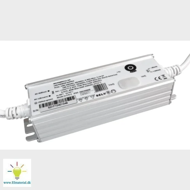 Led Driver Cv 24V, 75W, Ip67