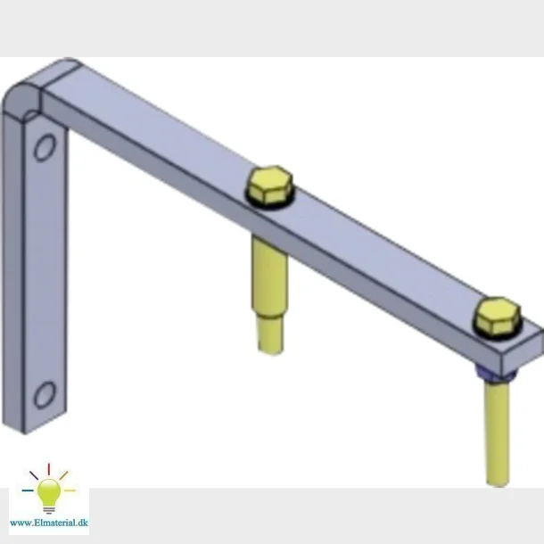 Lufttppe Guard Vandret Beslag (2 Stk)
