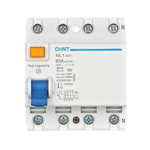 Fejlstr�msafbr NL1 RCCB HPFI 40A 3P+N 30 mA type A Nul t/h�jre