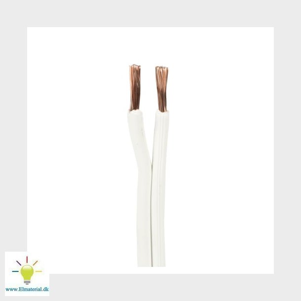 Hgtalarsladd 2X2,50 Vit.100M