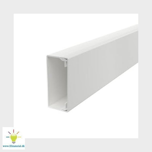 Kabelkanal 60X60 Mm Perlehvid Ral 9016