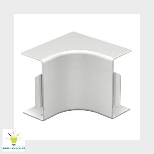Hjrne Indvendig 40X90 Mm Gr Ral 7035