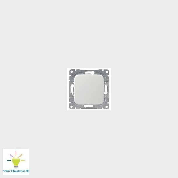 Afbryder (Semi) Krydsning 16A 1M Hvid