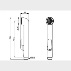 Bidetta Krom Hndbruser