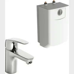 Safira Hndvaskarmatur Med 5L Vandvarmer