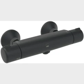 Nova termostatblandare mattsvart 1/2