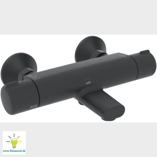 Nova Termostatblandare f�r bad och dusch mattsvart