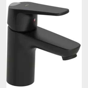 Vega Tv�ttst�llsblandare Matt Svart Utan Bv