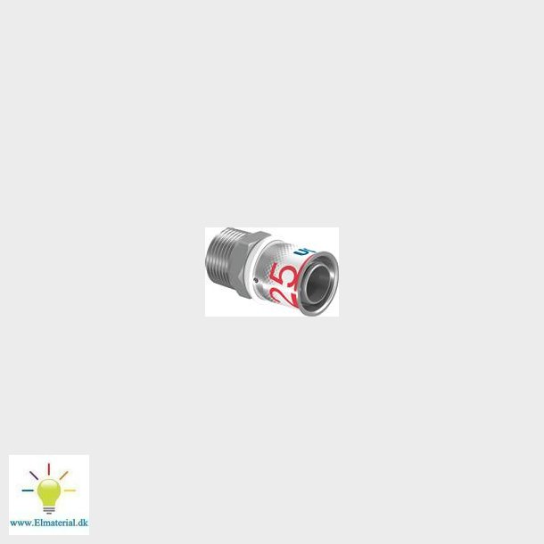 Pres Kobling M/Nippel 25X3/4"