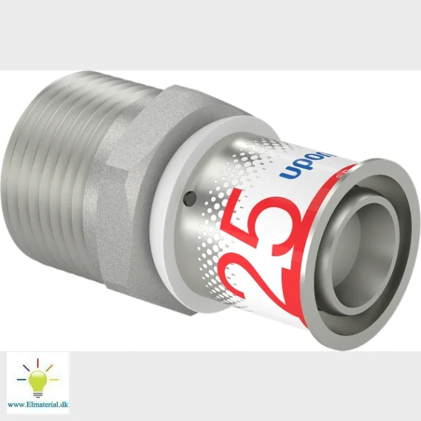 Pres Kobling M/Nippel 25X1"