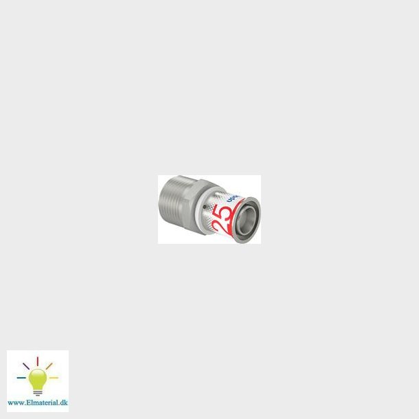 Pres Kobling M/Nippel 25X1"