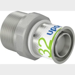 Pres Kobling M/Nippel 32X1 1/4"