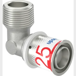 Pres Vinkel M/Nippel 25X3/4"