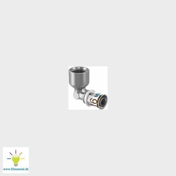 Pres Vinkel M/Muffe 16X1/2"