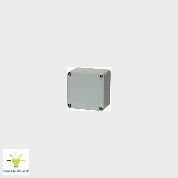 Kasse 125X124X81 Aluminium Gr