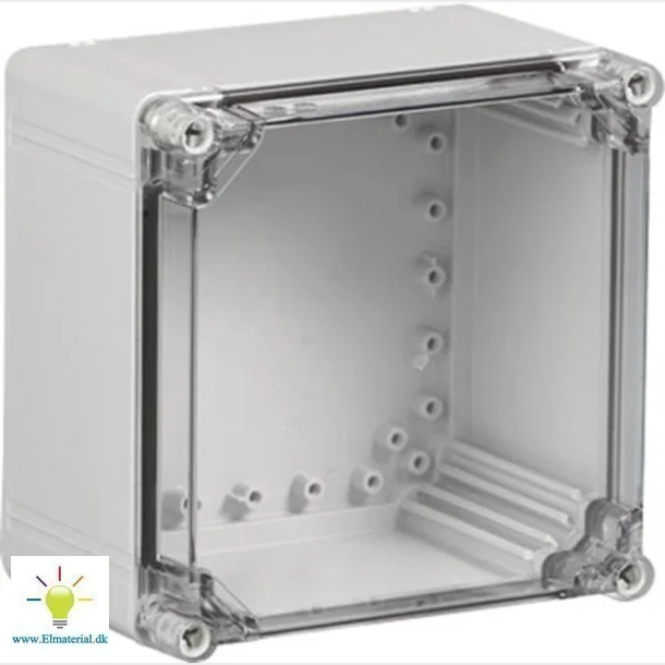 Montage kasse Trans. ABS 300X300X132