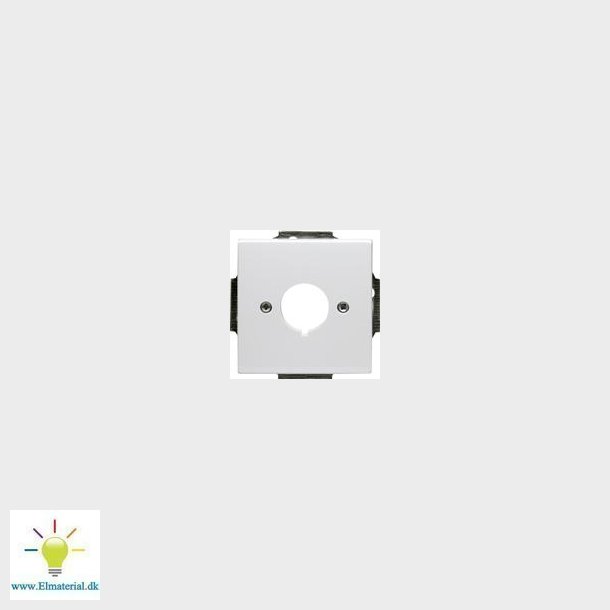 Udtag F/Trykknapmatr.Semi Hvid