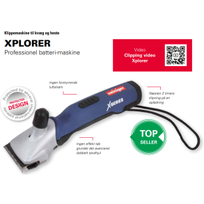 Xplorer med 1 Li-Ion batteri + kamst 21/23