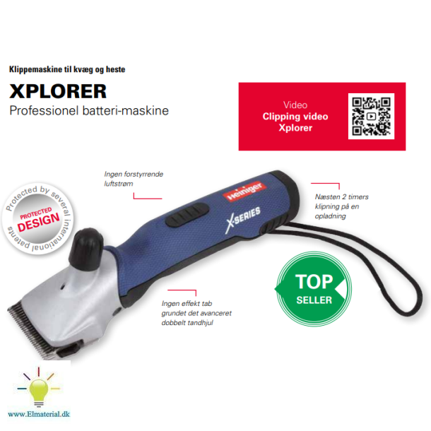 Xplorer med 1 Li-Ion batteri + kamst 21/23