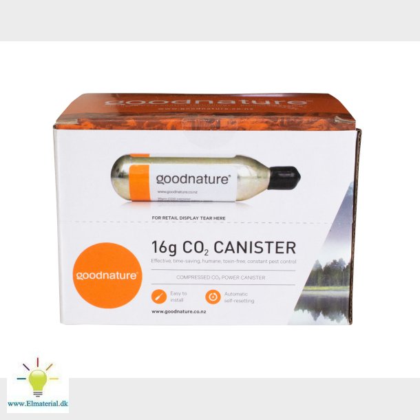 CO2-kassette til A24 efterr - 30 stk