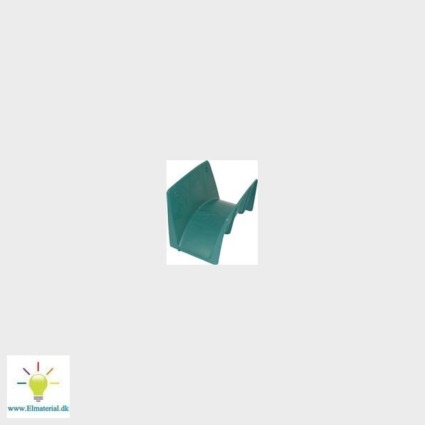 Slangesaddel I Kunststof. Vgmontage