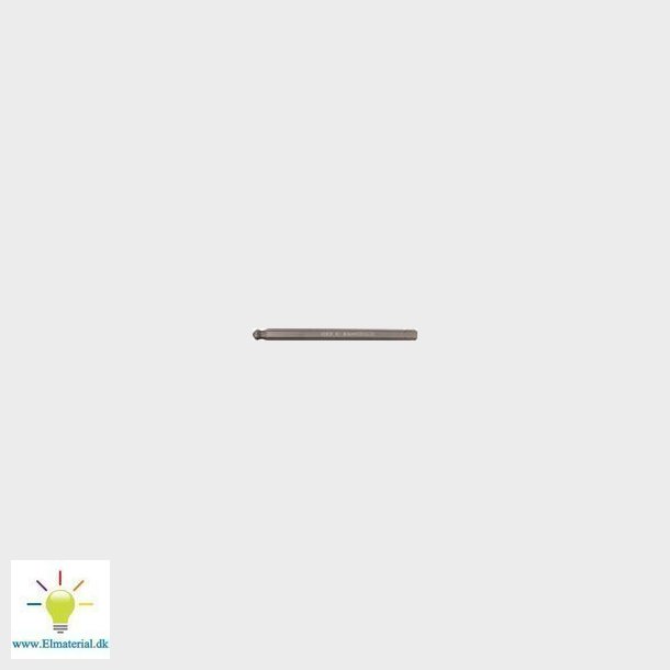 Klinge 1/4" Unbrako 4Mm Med Kugle 100Mm