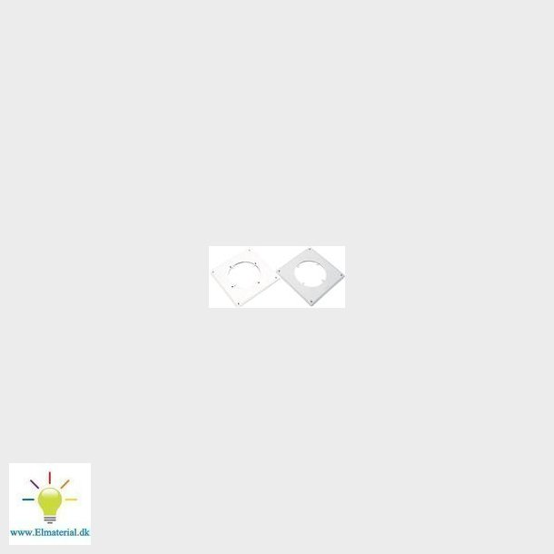 D&frac34;kplade Hvid, 165X165 Mm