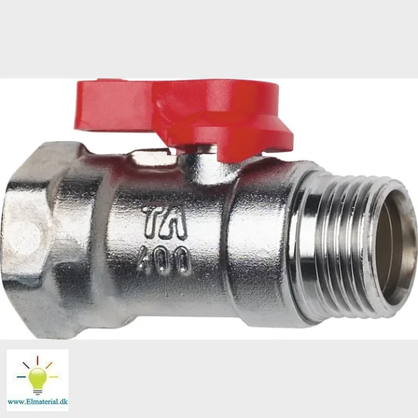 Ta 400 1/2" Kuglehane Rd Muffe/Nippel