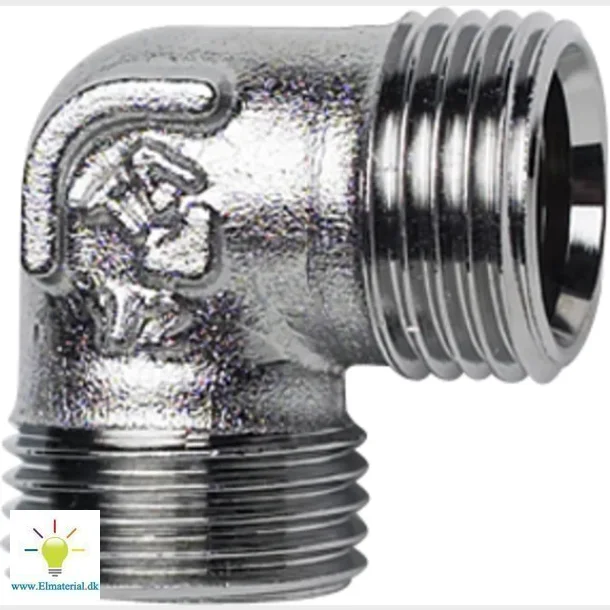 Fpl Vinkel Nippel/Nippel 1/2