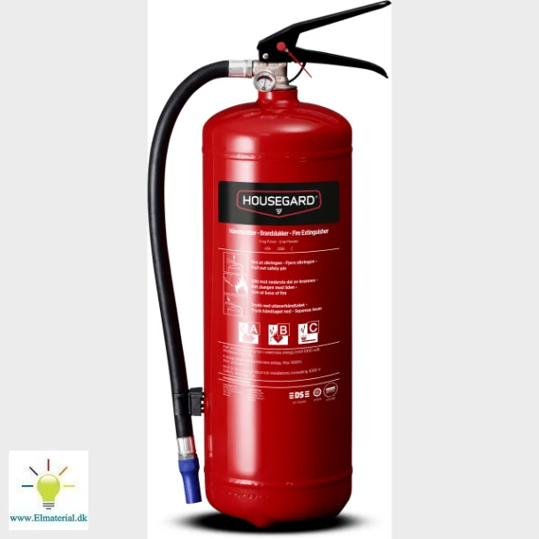 Pulverslukker Ds-En3 6Kg 43A 233B C