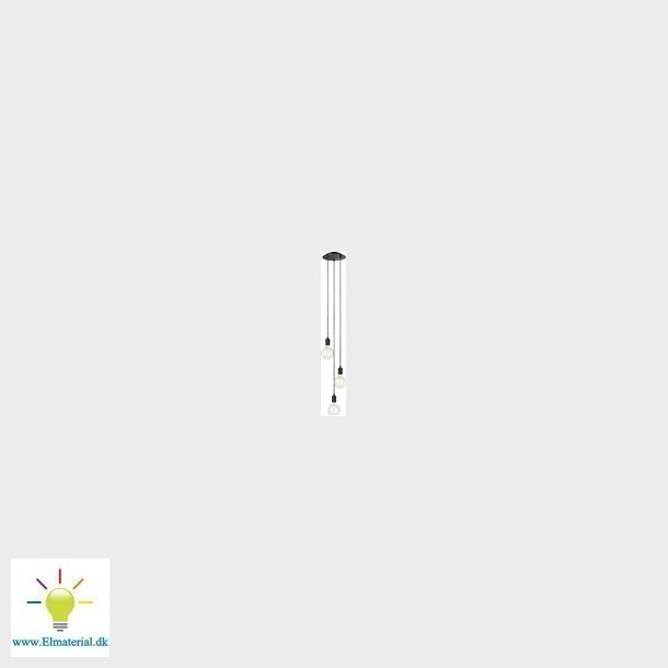 Sky Pendel For 3Xe27 Rund, Sort