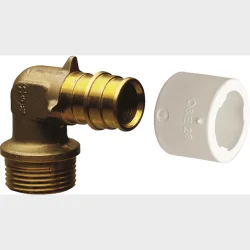 Q&E Vinkelnp. 3/4-18Mm T/Pex