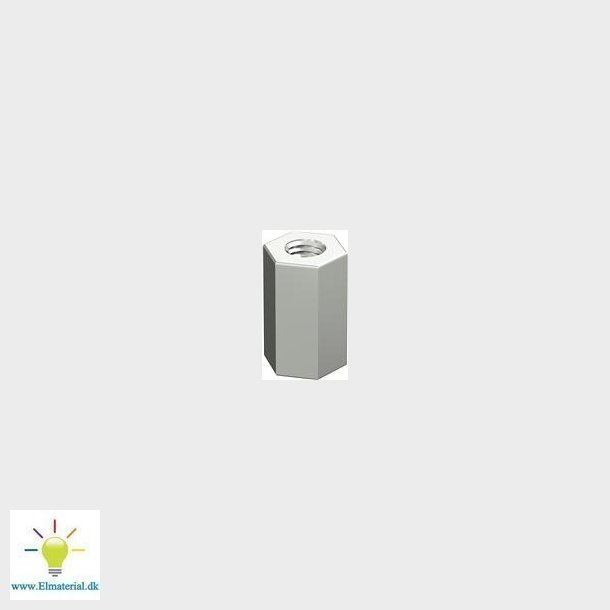 Gevindmuffe B42 M10X40 Mm El-Forzinket