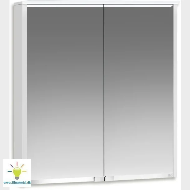 Option Spejlskab Led Bas 55 Hvid Dk