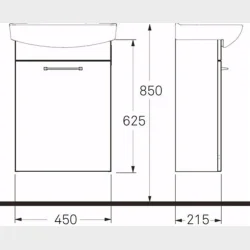 Spira Mbelpakke 50Cm Venstre