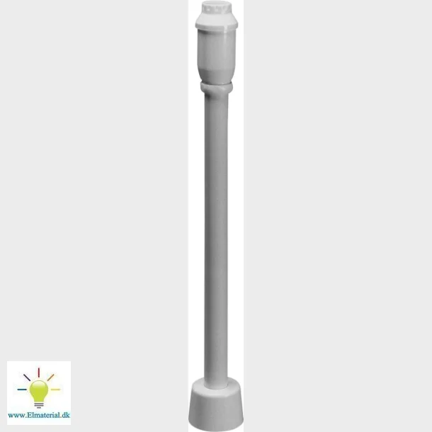 Hvid Lige Pungvandlsst 1 1/4" X 40 Mm