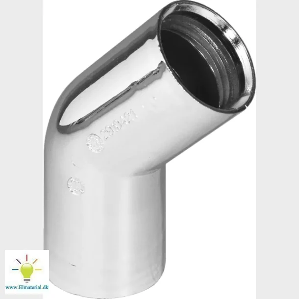 Vinkel 45 Grd 32Mm Indstik Krom Pp