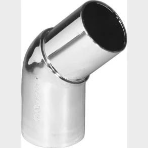 Vinkel 45 grader 32 mm Insats/spets Krom Pp