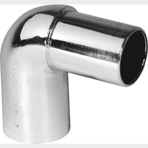 Vinkel 90 grader 32 mm Insats/spets Krom Pp