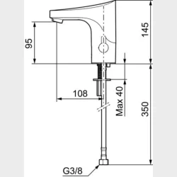 9000E Tronic Elektronisk Hv.Armatur