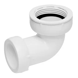 Hvid Aflbsvinkel 1 1/4" X 32Mm