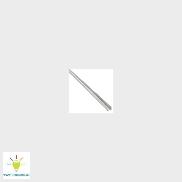 Profil-U Lav Aluminium 2M For Ledstrip