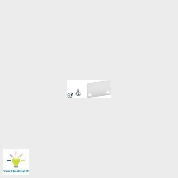 Ended&frac34;ksel U-Profil Lav Aluminium 2 Stk