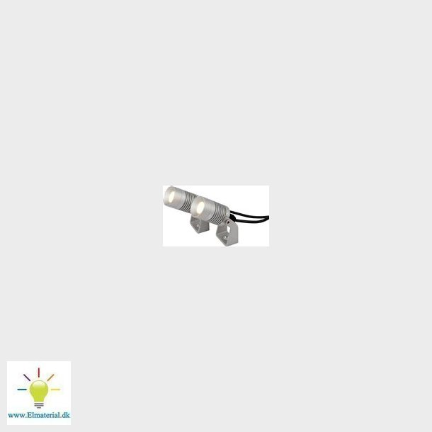 Garden Spotlight Kit 2,1W/830 Ip67 Alu
