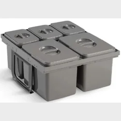 Jazz Affaldssystem 2X12L 3X5L Spande